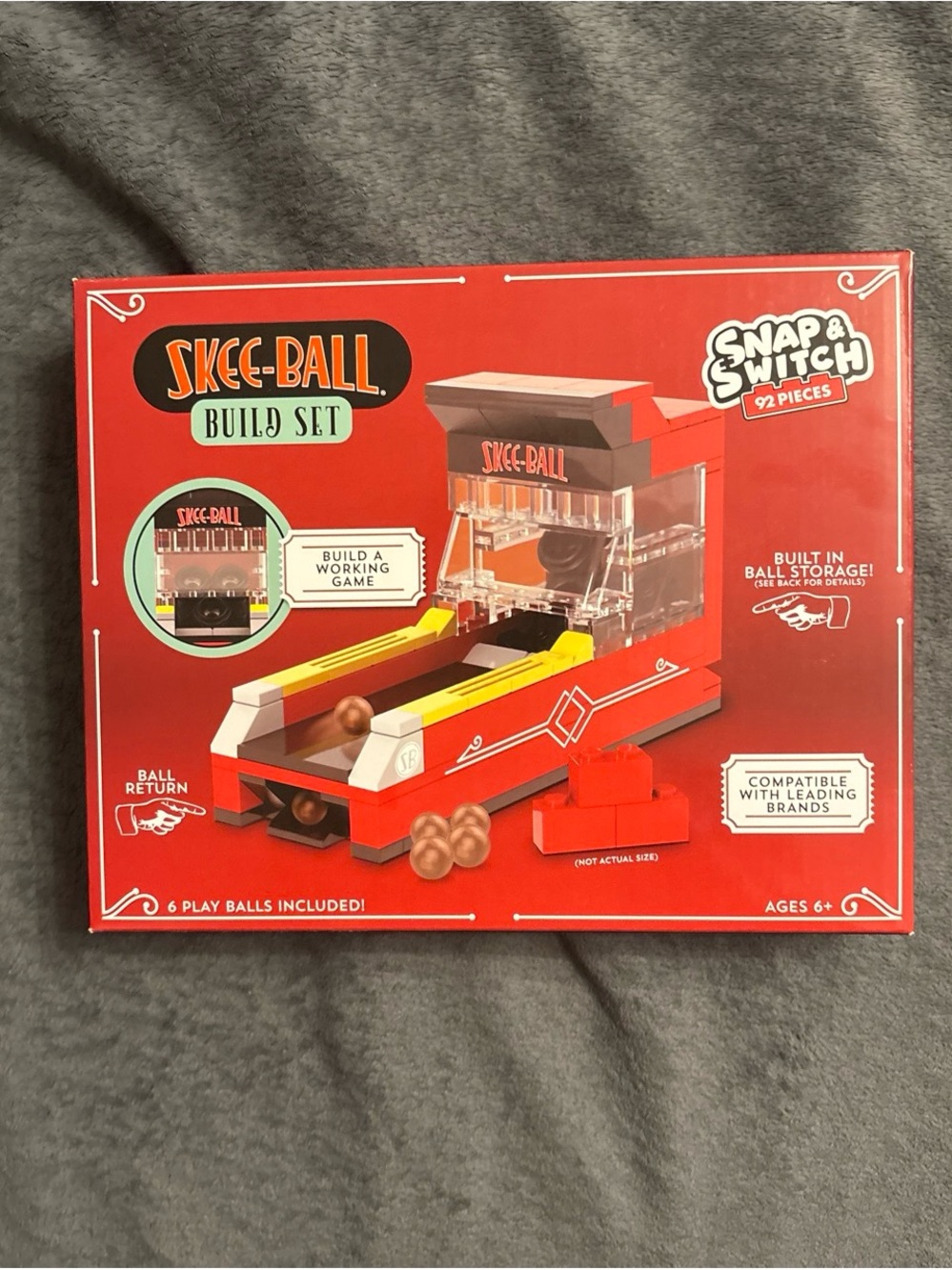 Build Set Kids Toy - Red